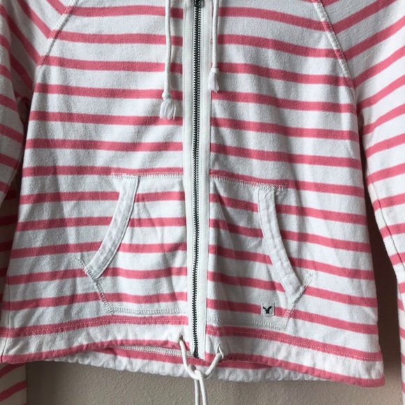 Bundle Striped American Eagle Sweatshirts - Picture 8 of 11